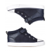 Childrens Place Navy white front Boys Mid Top Sneakers